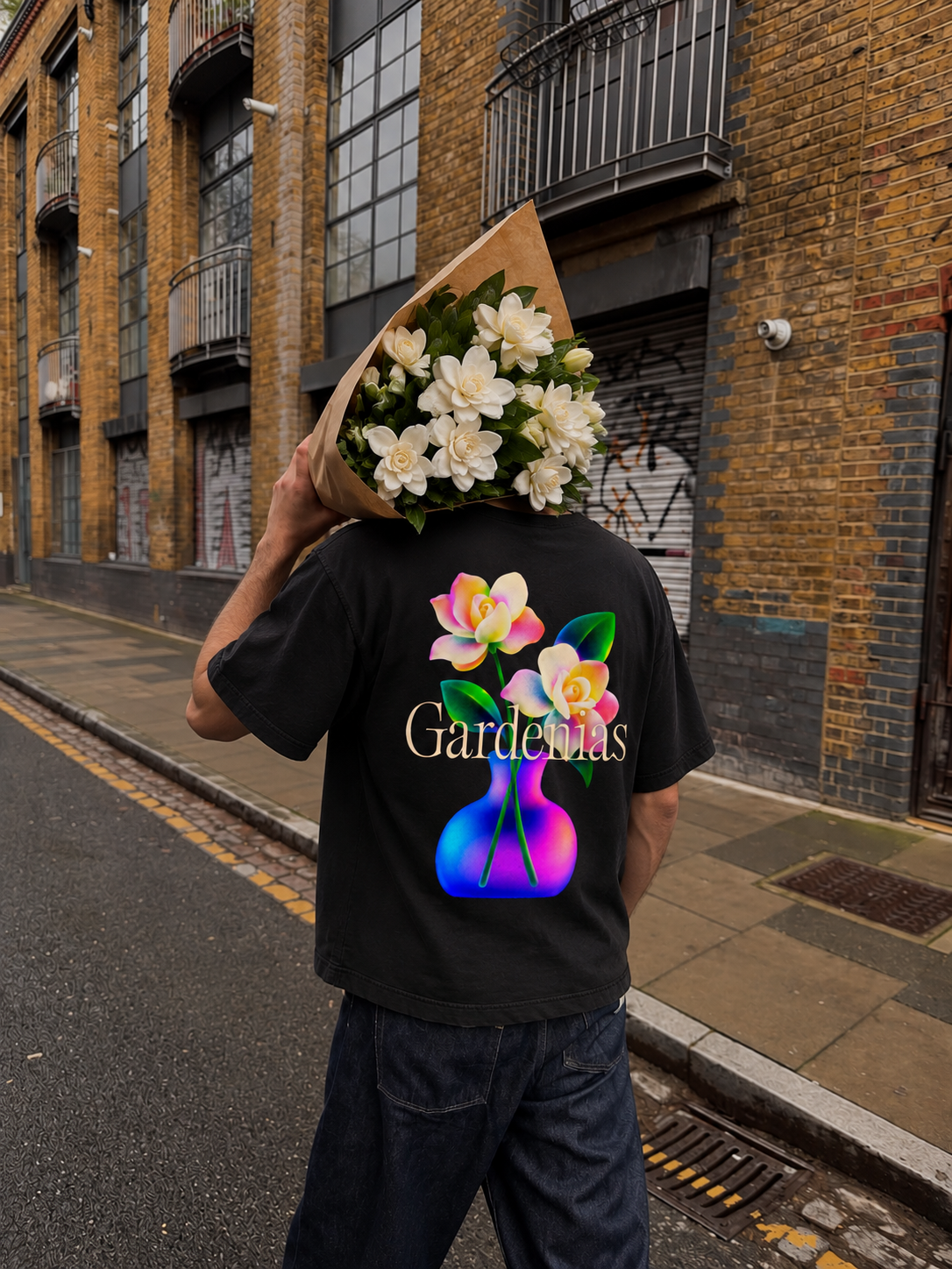 CAMISETA - GARDENIAS