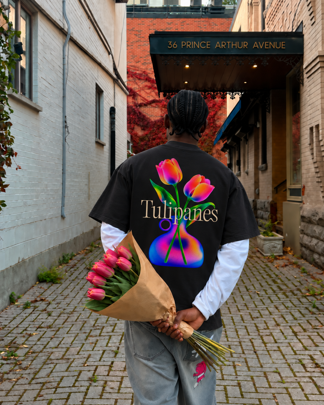 CAMISETA - TULIPANES