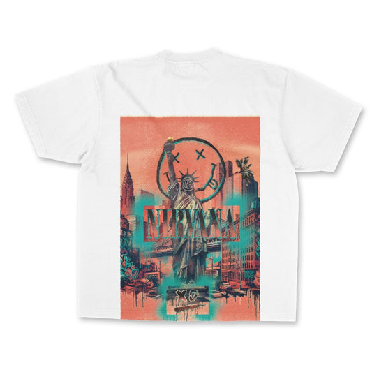 CAMISETA  NIRV-XO ROCK YOU