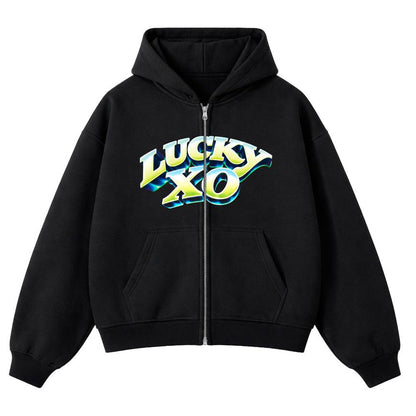 SUDADERA -  LUCKY ZIP