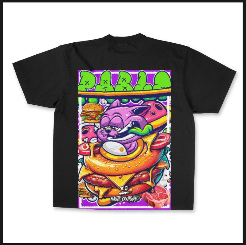 CAMISETA -  BURGER ADICT