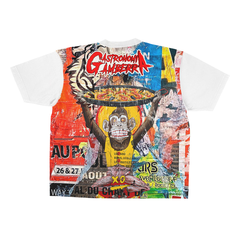 CAMISETA - GASTRONOMIA MONKEY